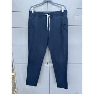 Buck Mason Trouser Sweatpants Mens Sz L Blue Brushed Loopback Heavyweight Casual
